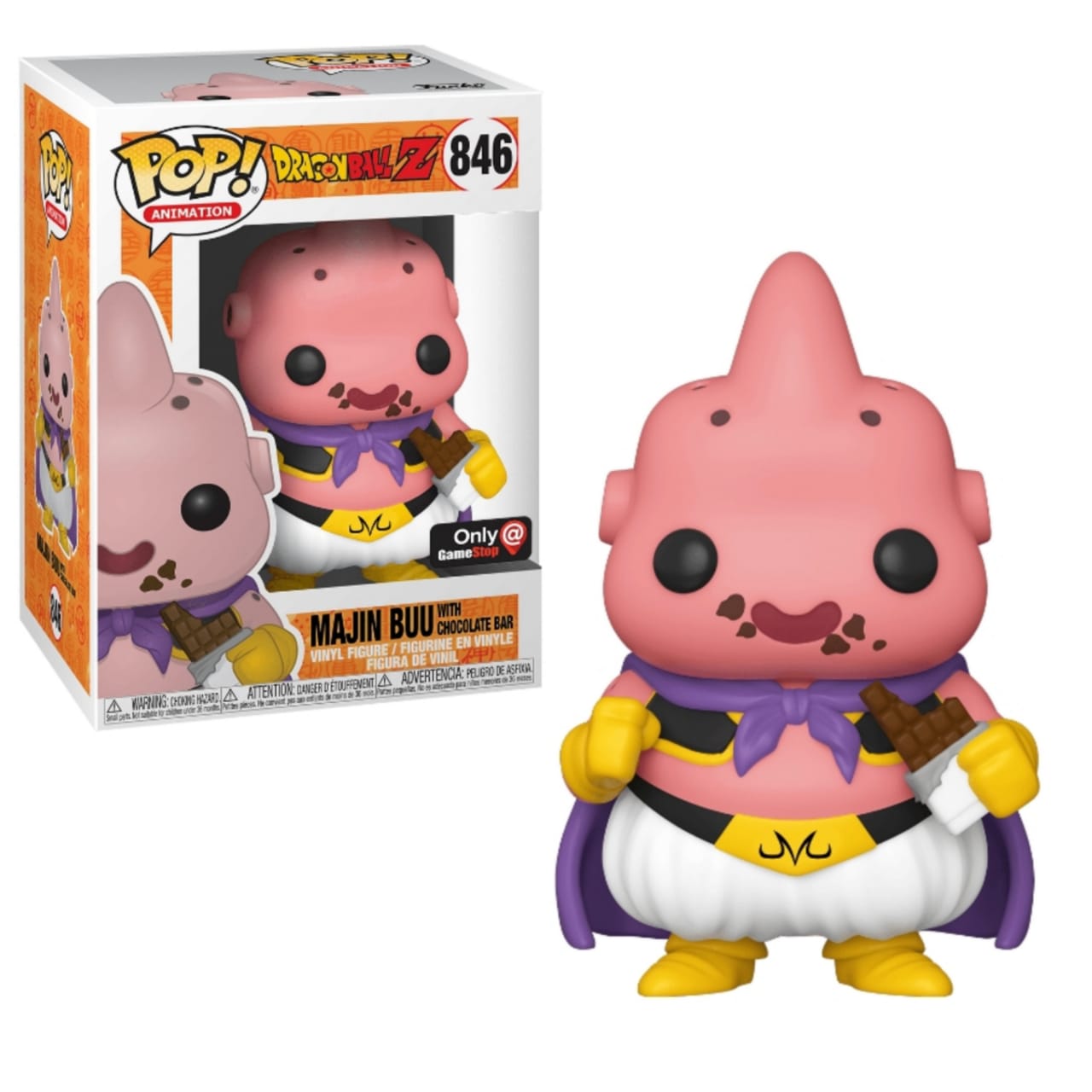 Majin Buu With Chocolate Bar