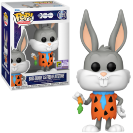 Bugs Bunny as Fred Flintstone