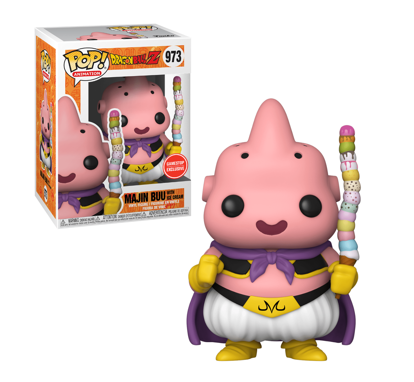 Majin Buu with Ice Cream