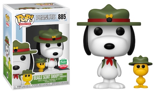 Beagle Scout Snoopy W/ Woodstock