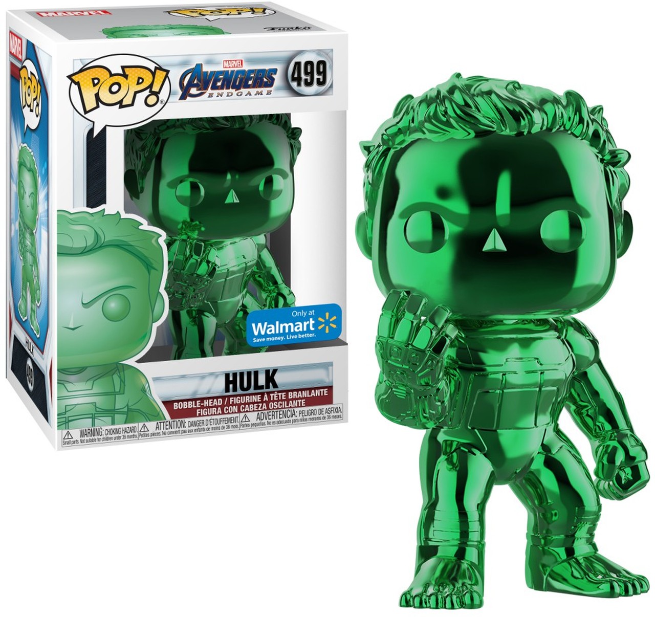 Hulk with Gauntlet (Chrome)