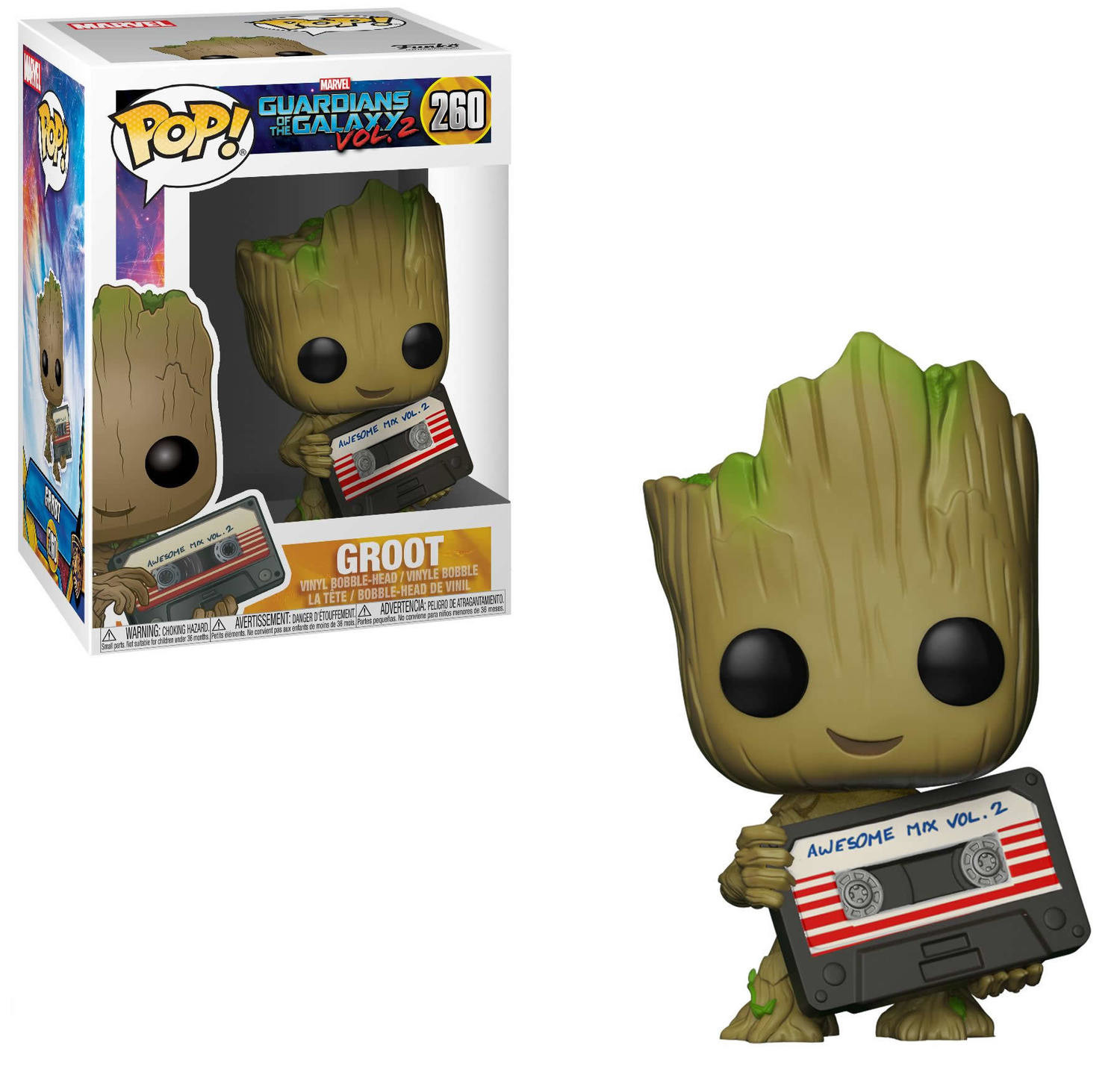 Groot with Cassette