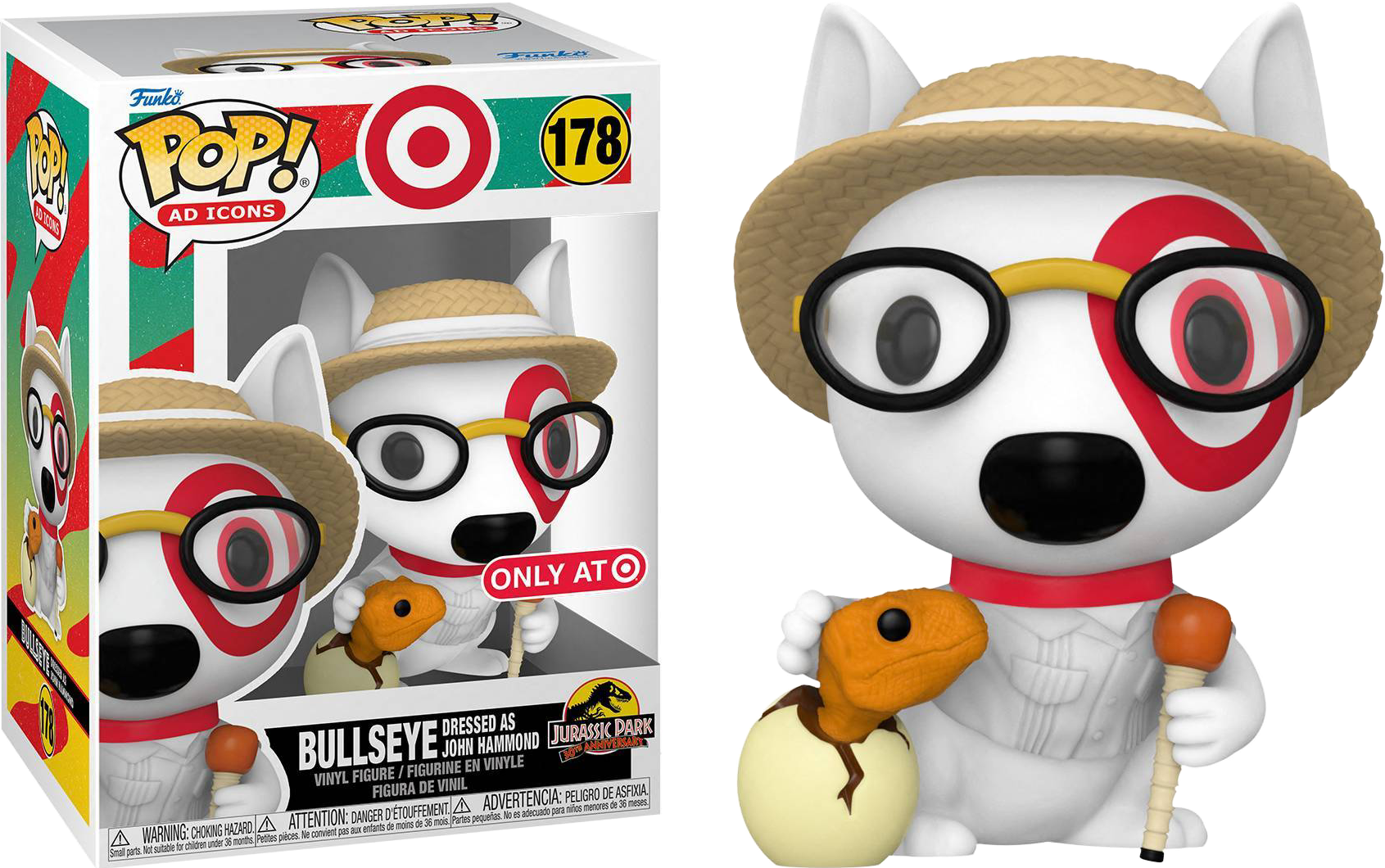 Bullseye Dressed as John Hammond