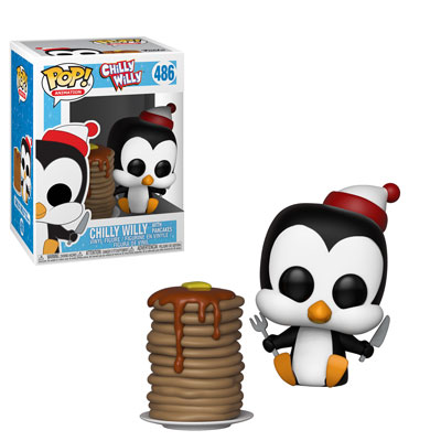 Chilly Willy with Pancakes