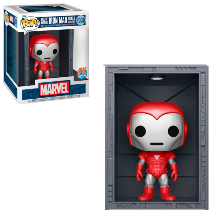 Hall of Armor: Iron Man Model 8 (Silver Centurion) 6"