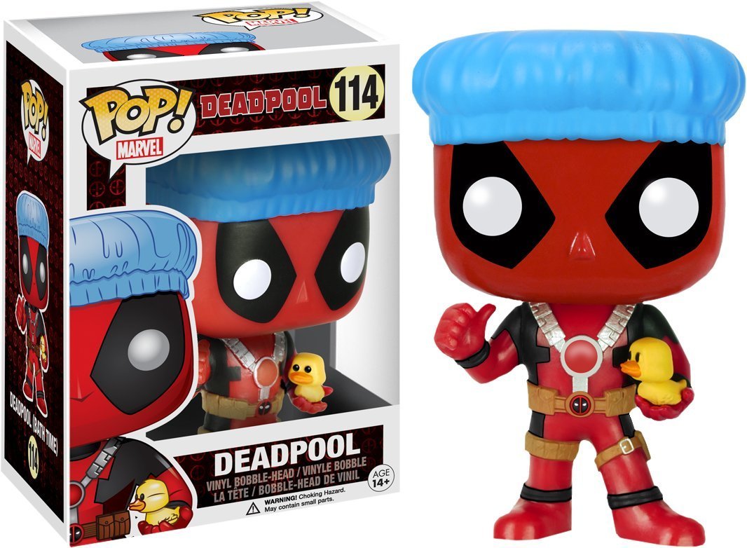 Deadpool Bath Time