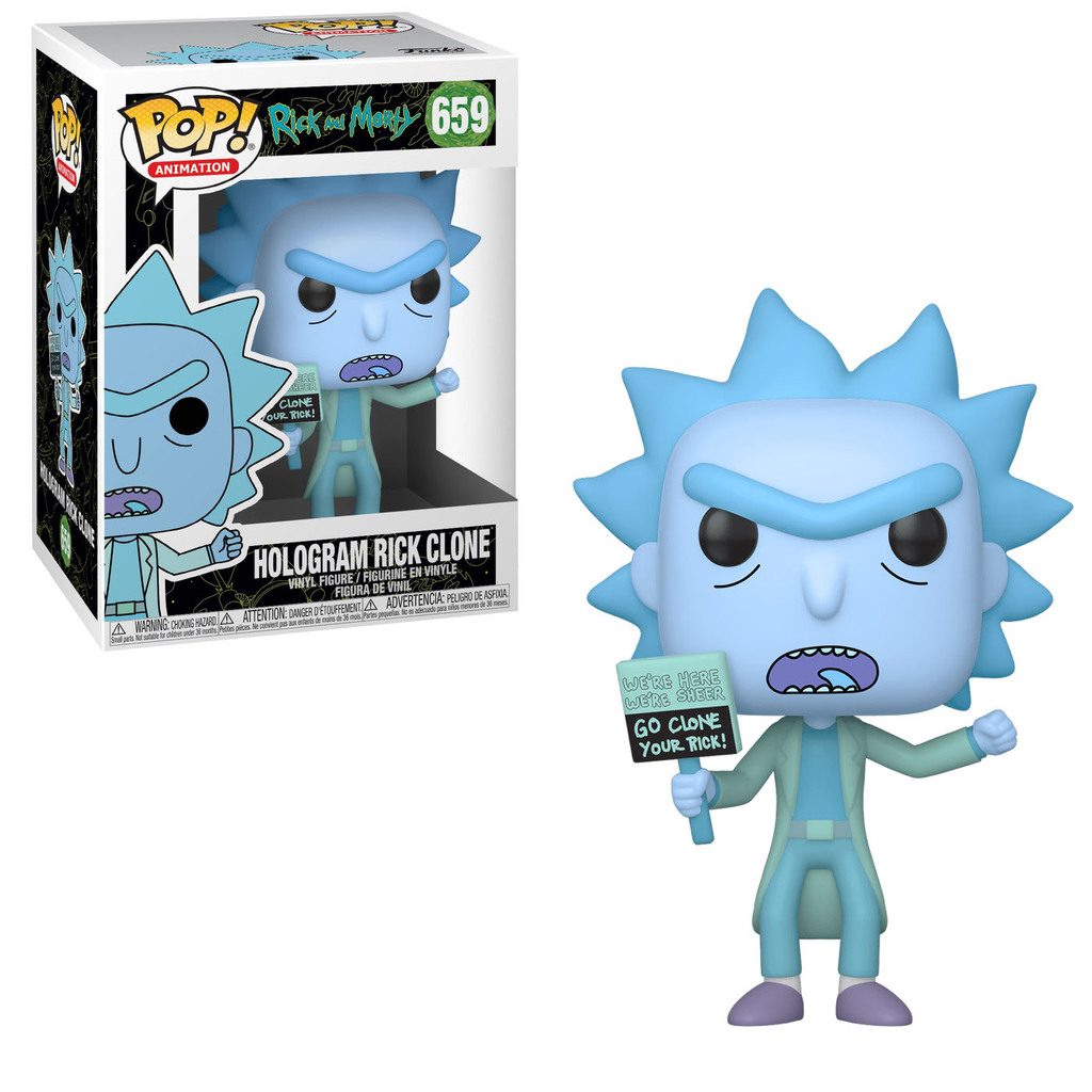 Hologram Rick Clone