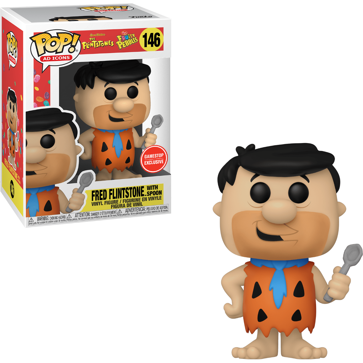 Fred Flintstone With Spoon