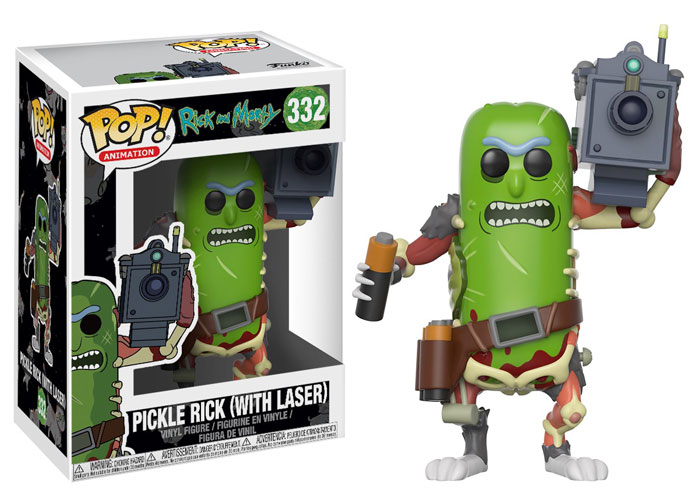 Pickle Rick (w/ Laser)