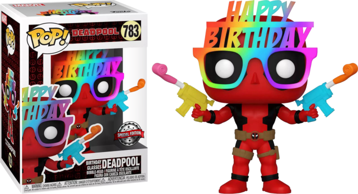 Birthday Glasses Deadpool