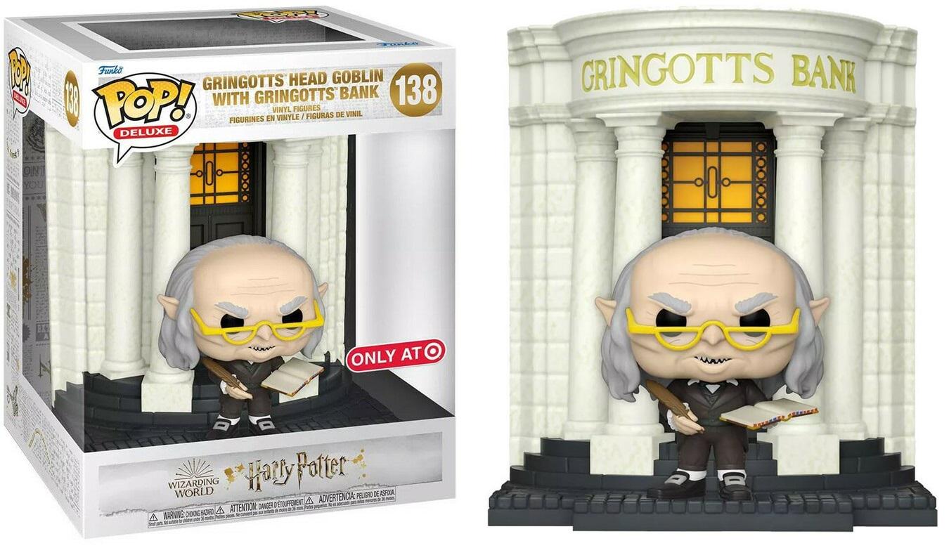 Gringotts Head Goblin With Gringotts Bank