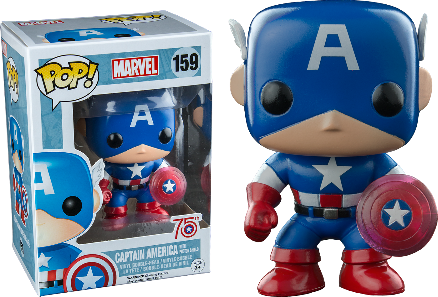 Captain America with Photon Shield