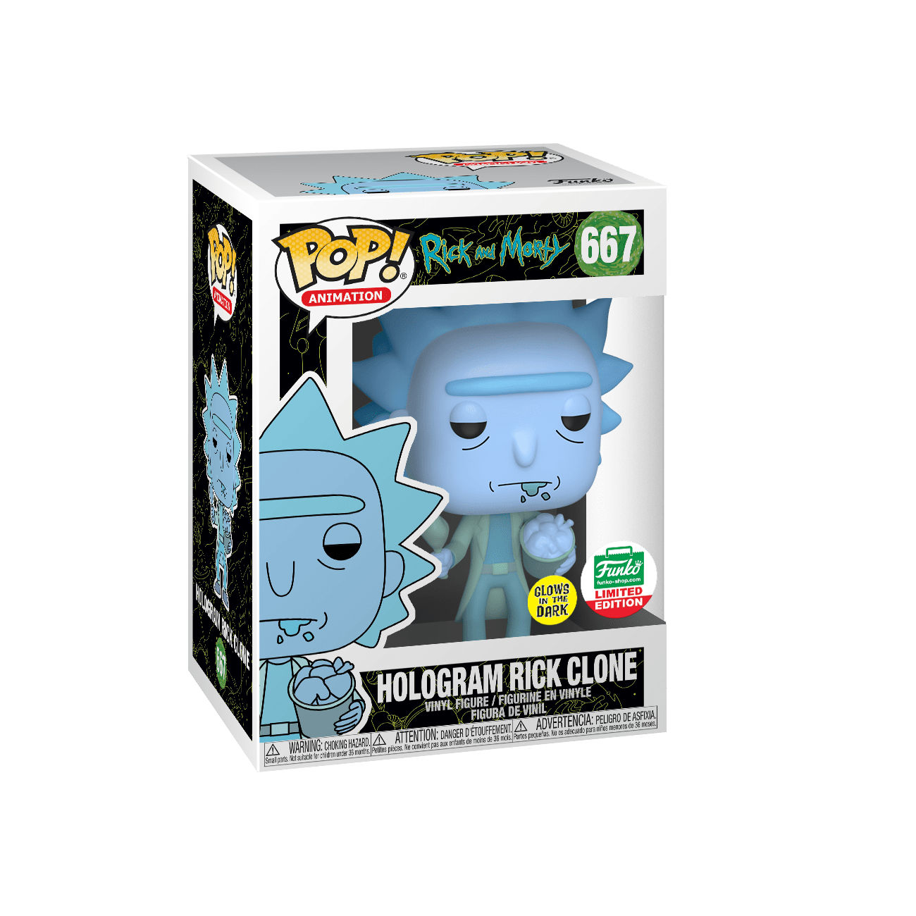 Hologram Rick Clone (Ice Cream)