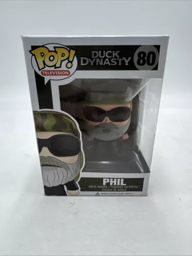 2013 Duck Dynasty Funko POP! Phil Robertson Vinyl Figure #80 Damaged Box