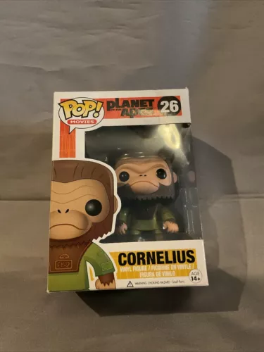 2013 Funko Pop Vinyl Planet of the Apes Cornelius #26 Movies With Box