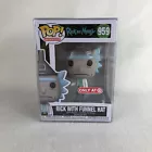 959 Rick With Funnel Hat Funko POP Rick And Morty Animation Target Excl Protect