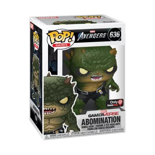 Abomination #636 (GameStop Exclusive) Funko POP! Gamerverse: Marvel’s Avengers