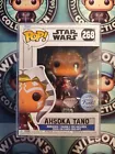 Ahsoka Tano Diamond Glitter 268 Star Wars Funko Pop In Protector