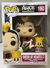 Alice In Wonderland Queen Of Hearts W King Funko Figure 1063 With Pop Protector