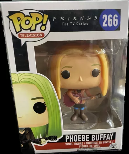 Authentic! Funko Pop! Phoebe Buffay #266 Friends Television Vaulted Vinyl Figure