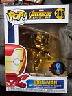 Avengers Infinity War Iron Man #285 Gold Chrome Funko Pop - Exclusive New in Box