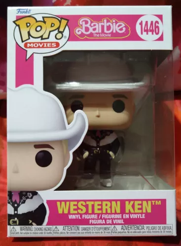 Barbie The Movie Western Ken #1446 Pop Vinyl