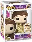 Beauty and the Beast - Belle Gold Ultimate + Pin #221 Funko Shop Pop Vinyl NEW