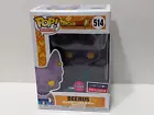 Beerus Flocked Dragon Ball Z DBZ Funko Pop! Animation Funimation Exclusive 514