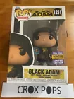 Black Adam WC 1251 Funko Pop Vinyl New in Mint Box + Protector