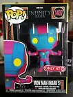 Black LIght Funko POP Marvel: IRON MAN (Mark 5) #1407 Target Exclusive IN HAND