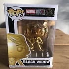 BLACK WIDOW FUNKO POP! CHROME GOLD  #380  MARVEL AVENGERS THE FIRST TEN YEARS