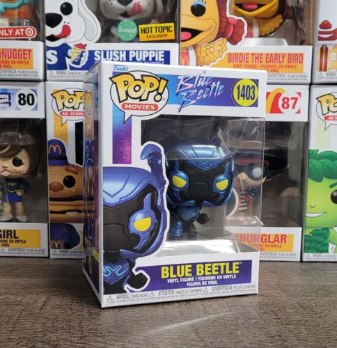 Blue Beetle #1403 - Blue Beetle Funko Pop! Movies