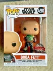 Boba Fett Unmasked SE 490 Star Wars Funko Pop Vinyl New in Mint Box + Protector