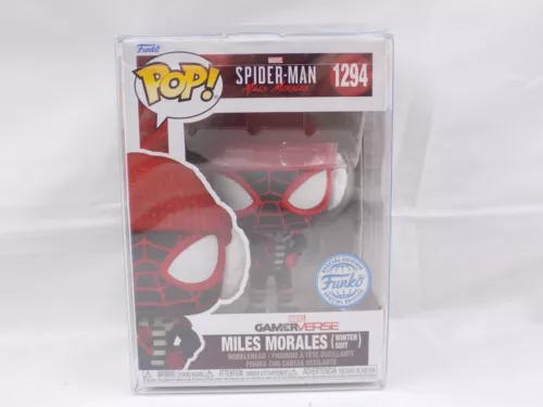 Brand New Funko Miles Morales (Winter Suit) 1294 Marvel Spider-Man Miles Mora...