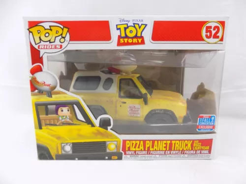 Brand New Funko Pizza Planet Truck and Buzz Lightyear 52 Toy Story Pop Figure