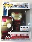 BRAND NEW Funko Pop! Civil War: IRON MAN #1153 Amazon Exclusive!    wh