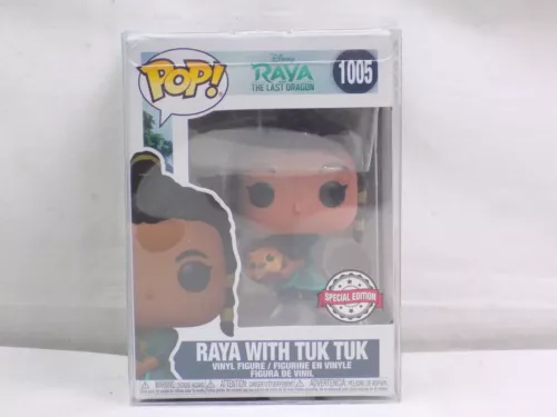 Brand New Funko Raya and the Last Dragon Raya with Tuk Tuk 1005 Special Editi...