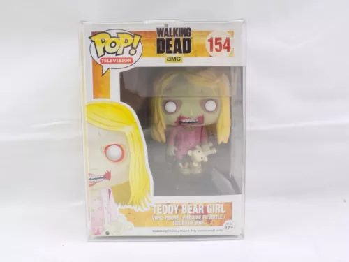 Brand New Funko Teddy Bear Girl 154 The Walking Dead Pop Figure