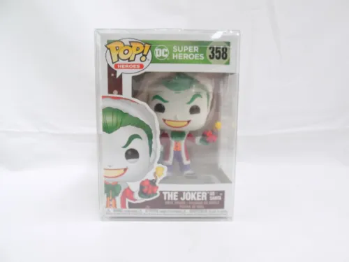 Brand New The Joker as Santa 358 DC Super Heroes Funko Pop Figure