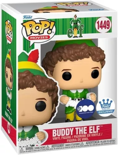 BUDDY THE ELF SNOWFLAKES #1449 FUNKO POP! MOVIES FIGURE CHRISTMAS NEW