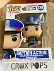 CAPTAIN ACTION 125 Retro Toys FUNKO Pop Vinyl NEW in Mint Box + Protector