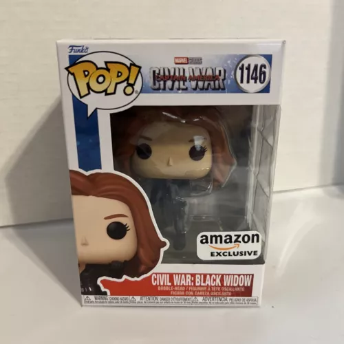 Captain America Civil War: Black Widow #1146 Funko Pop Amazon Exclusive