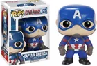 Captain America Civil War Captain with Mask Vinyl POP Figure Toy #125 FUNKO NIB