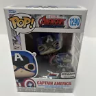 Captain America & pin funko POP 1290 Avengers Earth's Mightiest AMAZON Exclusive