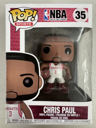 Chris Paul 35 ~ NBA: Houston Rockets ~ Funko Pop Vinyl ~ Basketball ~ Sports