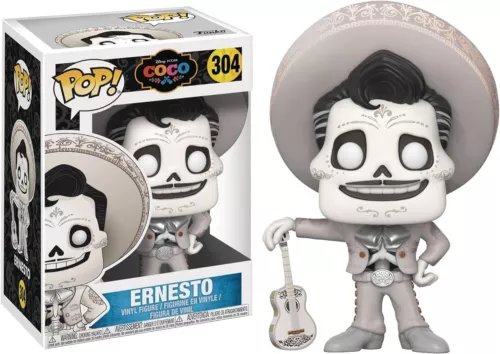 Coco Ernesto Pop Figure #304 Funko Disney Pixar Vinyl Vaulted HTF New