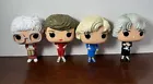 Complete Set of 4 Funko Pop Golden Girls -Dorothy Sophia Blanche Rose LOOSE