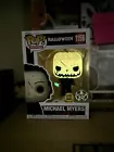 Custom Bloody GITD FUNKO POP HORROR HALLOWEEN Michael Myers W/pumpkinhead 1156