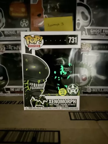 Custom Bloody GITD Funko Pop! Vinyl: Alien Xenomorph #731 40th