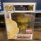 *DAMAGED BOX* Funko Pop Marvel Doctor Strange 173 Yellow Marvel Collect Free Pro